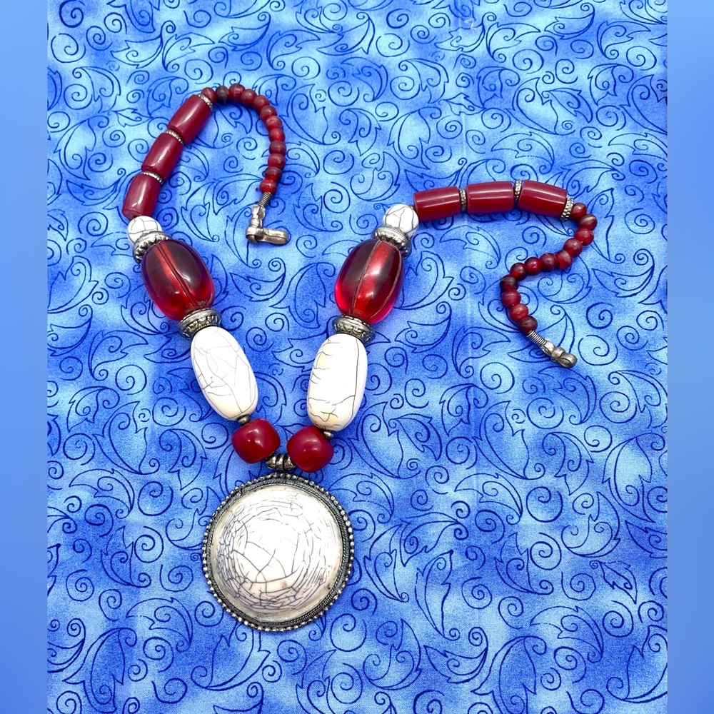 Cherry Red Necklace